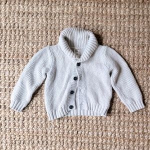 ☁️ baby b’gosh knit cardigan